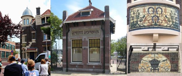 Impressie van de architectuur wandeling impressie wandeling rond Hollands Spoor